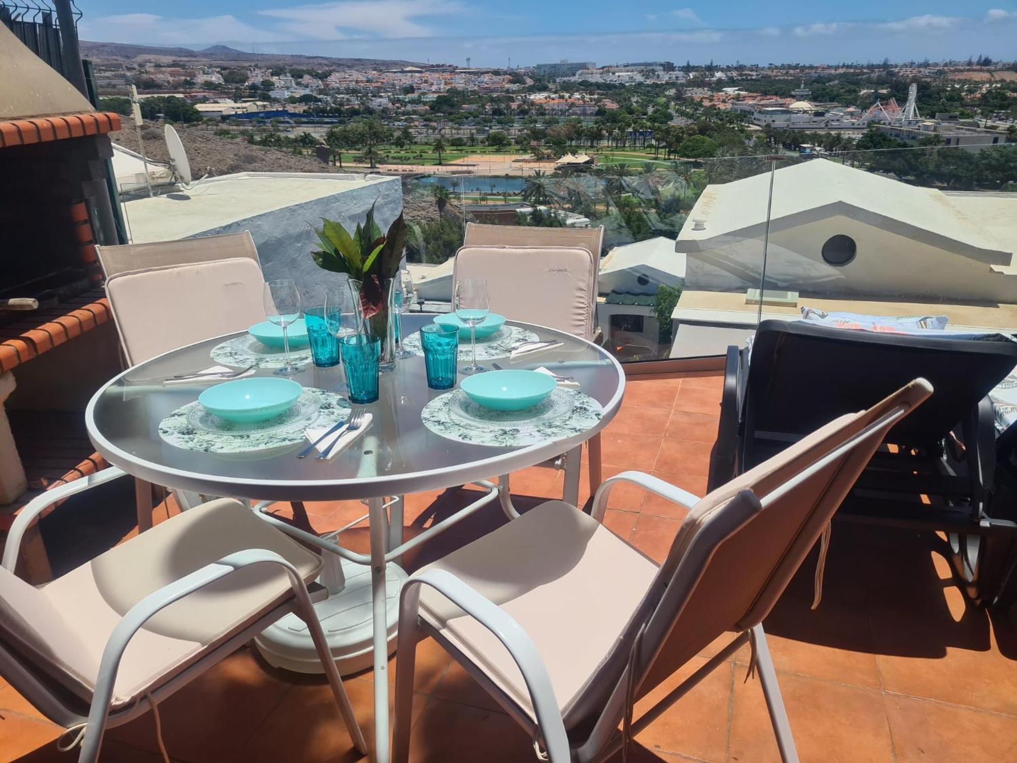Duplex Vista Dorada 64 Leilighet Maspalomas  Eksteriør bilde